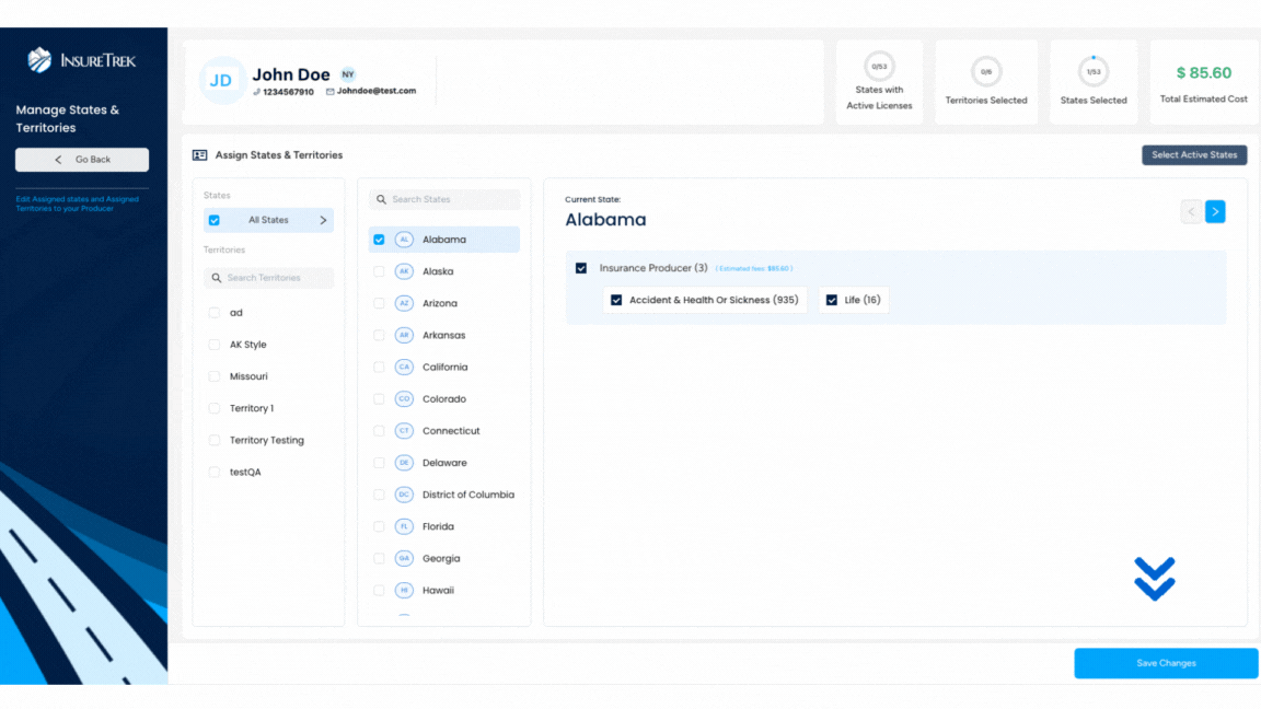 State territory wizard
